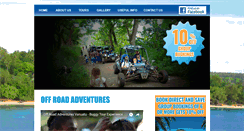 Desktop Screenshot of offroadvanuatu.com